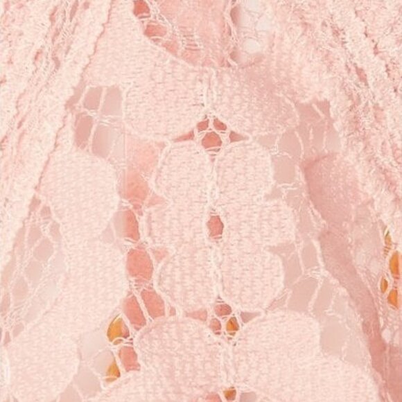 New Stella McCartney Mia Remembering Stretch-Lace Triangle Barbie Pink Blush Bra - Picture 6 of 12